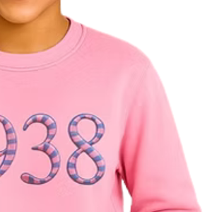 Sudadera Rosa para Niñas con Bordado 3D, Estilo Casual, Manga Larga, Cómoda para el Día a Día - Product Image 3