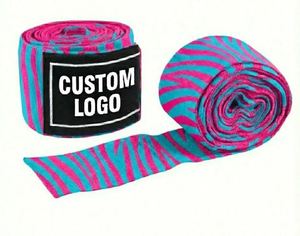 HOMIZON ENTERPRISES OEM ODM Bandages de boxe personnalisés, bandages élastiques MMA, 2 pièces, tailles et couleurs personnalisées, logo, certifié CE - Product Image 6