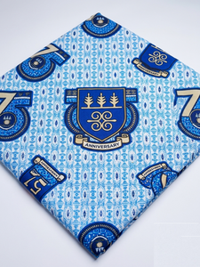 Tissu imprimé en coton africain de qualité supérieure pour la couture de vêtements de mode nigériens, tenues de cérémonie, uniformes d'église, décoration intérieure, OEM ODM - Product Image 4