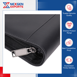 Classeur à 3 anneaux multifonctionnel de style luxueux, qualité supérieure, origine Inde, Nexgen Exports - Product Image 5