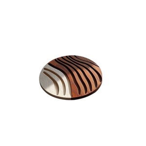 Modern Luxury Resin Coaster Set with Elegant Patterns for Coffee Cups Tea <b>Mugs</b> and Glasses in Contemporary Home Interiors - Product Image 2