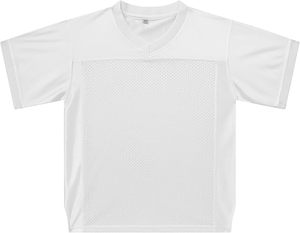 Camiseta Deportiva Verde con Cuello en V, Diseño de Paneles de Malla Ligera de Poliéster, Manga Corta - Product Image 4