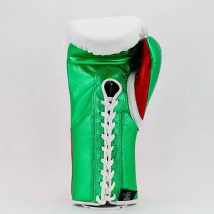 Dernier modèle de gants de boxe professionnels en cuir sans lacets multicolores pour l'entraînement - Product Image 3