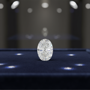 Diamant ovale cultivé en laboratoire certifié IGI 11,01 carats VVS2 - Product Image 3