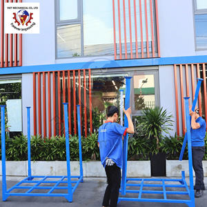 Palette en acier amovible et empilable, conçue pour un stockage flexible, un support de charge solide et une manutention efficace en entrepôt - Product Image 3