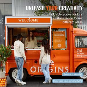 Finestra scorrevole tripla in lega di alluminio 60x36 pollici per Food Truck, con tendalino e gancio di traino - Product Image 5