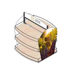 3-Layer Cocktail & <b>Beer</b> <b>Display</b> <b>Rack</b> - Product Image 4