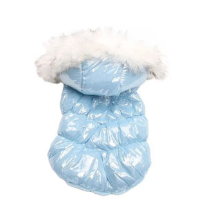 Ropa para Perros Más Solicitada, Ropa de Invierno, Abrigos Acolchados, Logotipo OEM, Ropa Cálida para Mascotas, Chaqueta con Capucha de Forro Polar Sherpa - Product Image 3