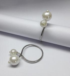 Anillos de Servilleta Acrílicos Ecológicos con Diseño Floral para Bodas - Product Image 2