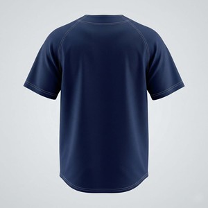 High Quality Moisture Wicking Blank Men's Sports Activewear T Shirt Blue Raglan Sleeve Workout <b>Tee</b> - Product Image 6