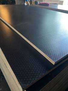 Malla de alambre hexagonal antideslizante con película negra, núcleo de Sweetgum, pegamento fenólico, para encofrado de construcción, Vietnam, Edificio de oficinas - Product Image 3