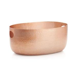 Cubo de hielo dorado martillado de gran capacidad para enfriador de bebidas, hecho a mano para fiestas, eventos, cubo enfriador de vino en venta - Product Image 2