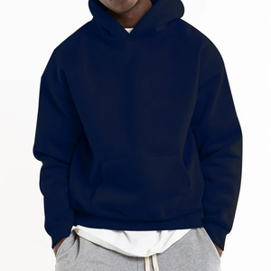 Vente en gros de sweats à capuche unisexes en coton épais de haute qualité, surdimensionnés, imprimés pour l'hiver, à séchage rapide, personnalisés pour hommes avec impression en relief - Product Image 1