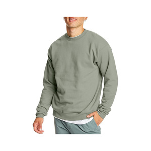 Bulk Supply Men <b>Plain</b> Pullover Premium Cotton Blend Crewneck <b>Sweatshirt</b> for Daily Wear - Product Image 3
