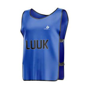 Custom Sublimated Soccer <b>Training</b> <b>Bibs</b> Breathable Quick Dry Mesh Football Practice Vest Team Sportswear OEM - Product Image 1