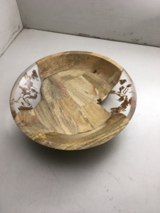 Bols en résine époxy faits à la main de haute qualité, bols en résine, bols en bois et résine, bols en époxy, art en résine à prix de gros très bas - Product Image 5