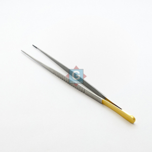 Pinzas Quirúrgicas Debakey con Mango Dorado para Cirugía General - Product Image 4