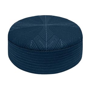 Violet <b>Purple</b> Islamic Kufi <b>Hat</b> Men Prayer Cap Rigid Topi Muslim Headwear Stylish Namaz <b>Hat</b> Wholesale - Product Image 2
