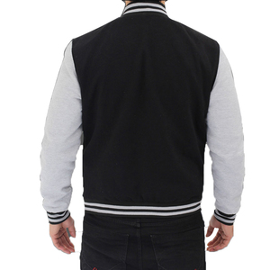 Slim Fit Wholesale Letterman Jacket <b>Men</b> Baseball Custom Logo Best Selling Letterman Varsity Work Jacket - Product Image 3