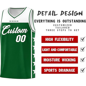 Ensemble de maillots et shorts de basket-ball personnalisés, uniforme 100% polyester unisexe, sur mesure, pour le campus universitaire, le club, l'entraînement, la salle de sport, vêtements de sport - Product Image 3