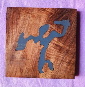 Resin and Marble Inlay <b>Coaster</b> Set Absorbent Stone <b>Drink</b> <b>Coasters</b> for Hot and Cold Beverages with Elegant Design - Product Image 4