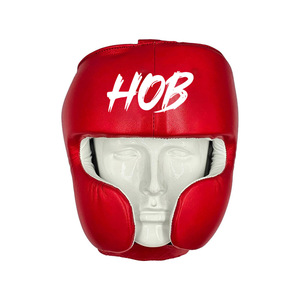 HOB Boxing <b>Head</b> Guard Leather Protective Gear for Adults Unisex Universal Sport <b>Style</b> - Product Image 4