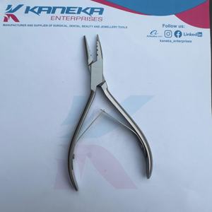 Instrumento Dental de precisión duradera, herramienta de formación de ortodoncia de acero inoxidable alemán, alicates de bucle de Tweed para doblar alambre Dental Manual - Product Image 5