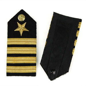 Nouvel Arrivage – Épaulette de Grade de Pilote Brodé Personnalisé de Haute Qualité à Coudre sur Tissu – Accessoires pour Uniformes de Pilote - Product Image 5