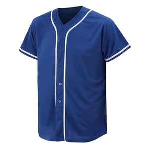 Chemises de baseball pour jeunes en gros pour hommes et femmes, chemises de baseball personnalisées à boutons avec sublimation - Product Image 5