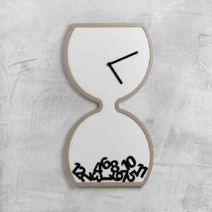 Horloge murale radiale en bois de style nordique minimaliste - Grande horloge murale silencieuse de luxe en contreplaqué découpé au laser, style scandinave, motif soleil éclatant - Product Image 6