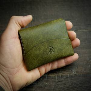 Minimalist Genuine Leather Stitchless <b>Wallet</b> Slim <b>RFID</b> <b>Blocking</b> Card Holder No Stitch Men Mini Business <b>Wallet</b> SLW-0016 - Product Image 5