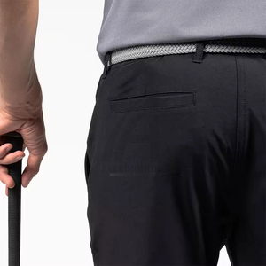 Pantalon de golf pour homme 100 % coton, respirant, écologique, séchage rapide, faible MOQ, sur mesure, dernier design, effet délavé, pour la vente en ligne - Product Image 5