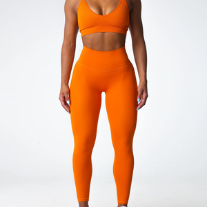 Solid Colors Breathable Moisture Wicking <b>Butt</b> <b>Lift</b> Women Yoga Pants <b>Leggings</b> - Product Image 1