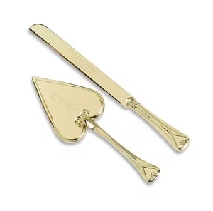 Modern Stainless Steel Cake Server Set Metal Knife and Cake Lifter Party Dessert Serving <b>Tool</b> Set - Product Image 4