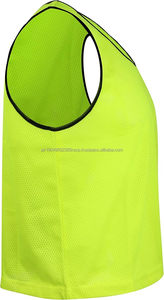 Deportes malla Pinnies baloncesto fútbol Scrimmage entrenamiento chalecos Reversible fútbol Baberos 100% algodón, camiseta para hombres, ajuste suelto - Product Image 3