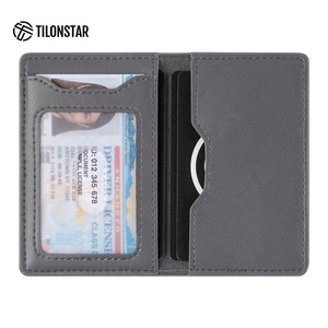 TILONSTAR TVW103 Multifunction Pocket <b>Cards</b> Wallet Minimalist <b>Slim</b> Compact Leather Business <b>Card</b> <b>Holder</b> - Product Image 1