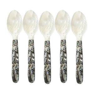 Cuillère en nacre de qualité supérieure 2026, fabriquée à la main au Vietnam, cuillère de luxe pour caviar, pour la restauration fine, les desserts et le café - Product Image 5