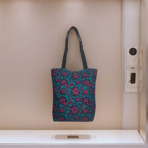 Bolsa de Lona con Estampado de Hoja de Monstera al por Mayor, Bolsa Ecológica Reutilizable para Eventos Promocionales Empresariales, Tamaño Personalizado, Cierre con Cremallera - Product Image 5