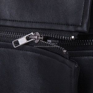 Nueva llegada ajustable chaqueta de cuero suave para hombres ropa de moda manga larga nuevo último estilo chaqueta de cuero para hombres - Product Image 5