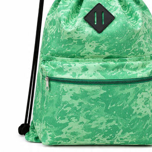 Sublimation <b>Drawstring</b> Bag Double String Gym Backpack Sports Backpack For Men Women Girls Boys - Product Image 3