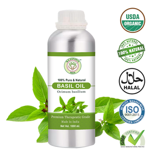 Huile essentielle de basilic pur 100% distillée à la vapeur d'approvisionnement en vrac de qualité supérieure - Product Image 2