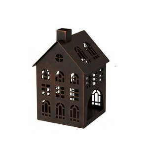 Casa de metal decorativa de gran tamaño para exhibición en calles y pueblos, estilo casa de campo, para decoración de Navidad, venta al por mayor, recién llegada. - Product Image 2