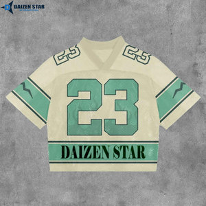 Camiseta de Fútbol Ligera de Malla Transpirable de Secado Rápido, Manga Corta, Estampada, Ropa de Entrenamiento de Fútbol, Diseño Personalizado - Product Image 3