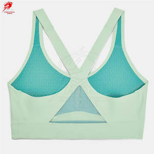 Sujetador deportivo de nailon de alto rendimiento para entrenamiento de Crossfit, ropa de capa base anti fricción y agradable para la piel - Product Image 2