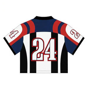Custom Soccer Jersey Heat Transfer Uniform Black White Blank Football Mesh Practice Plain <b>Polyester</b> Quick Dry Sports Shirt - Product Image 3