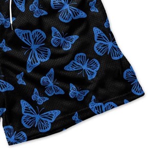 กางเกงบาสเก็ตบอลชาย 6 นิ้ว สไตล์ไฮสตรีท เอวสูง ยางยืด ผ้าฝ้ายผสมโพลีเอสเตอร์ 220 กรัม แห้งเร็ว ระบายอากาศได้ดี รับสั่งทำ - Product Image 4