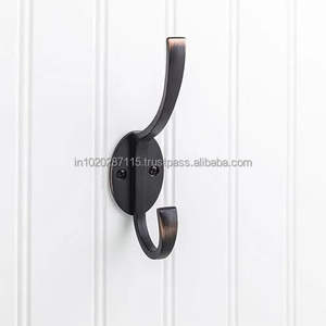 Farmhouse design metal wall hook racks great for adding a rustic decorative accent while providing <b>storage</b> support - Product Image 3