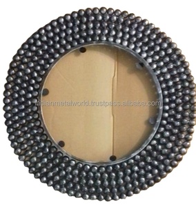 Nouveau design miroir mural en métal en forme de cône en fer forgé doré Offre Spéciale art mural décoratif pour fournisseurs de gros - Product Image 2