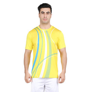 T-shirts personnalisés haute performance en sublimation pour le fitness et un usage décontracté avec impression OEM 100% polyester confortable - Product Image 6