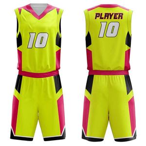 Venta al por mayor de poliéster sublimado de alta calidad de secado rápido transpirable uniforme de baloncesto de alta calidad bordado logotipos del equipo - Product Image 4